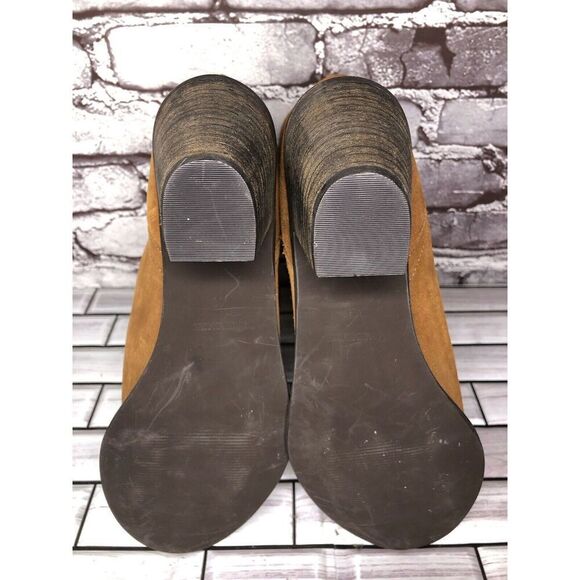 Steve Madden Nalani Brown Suede Leather Western Heel Boots Women Sz 11M US/42EU - Picture 8 of 15